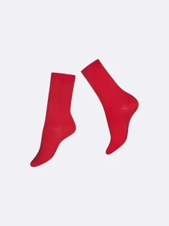 Nanso Katso Valikoima|Katso Sukat*CINZIA nilkkasukat - punainen