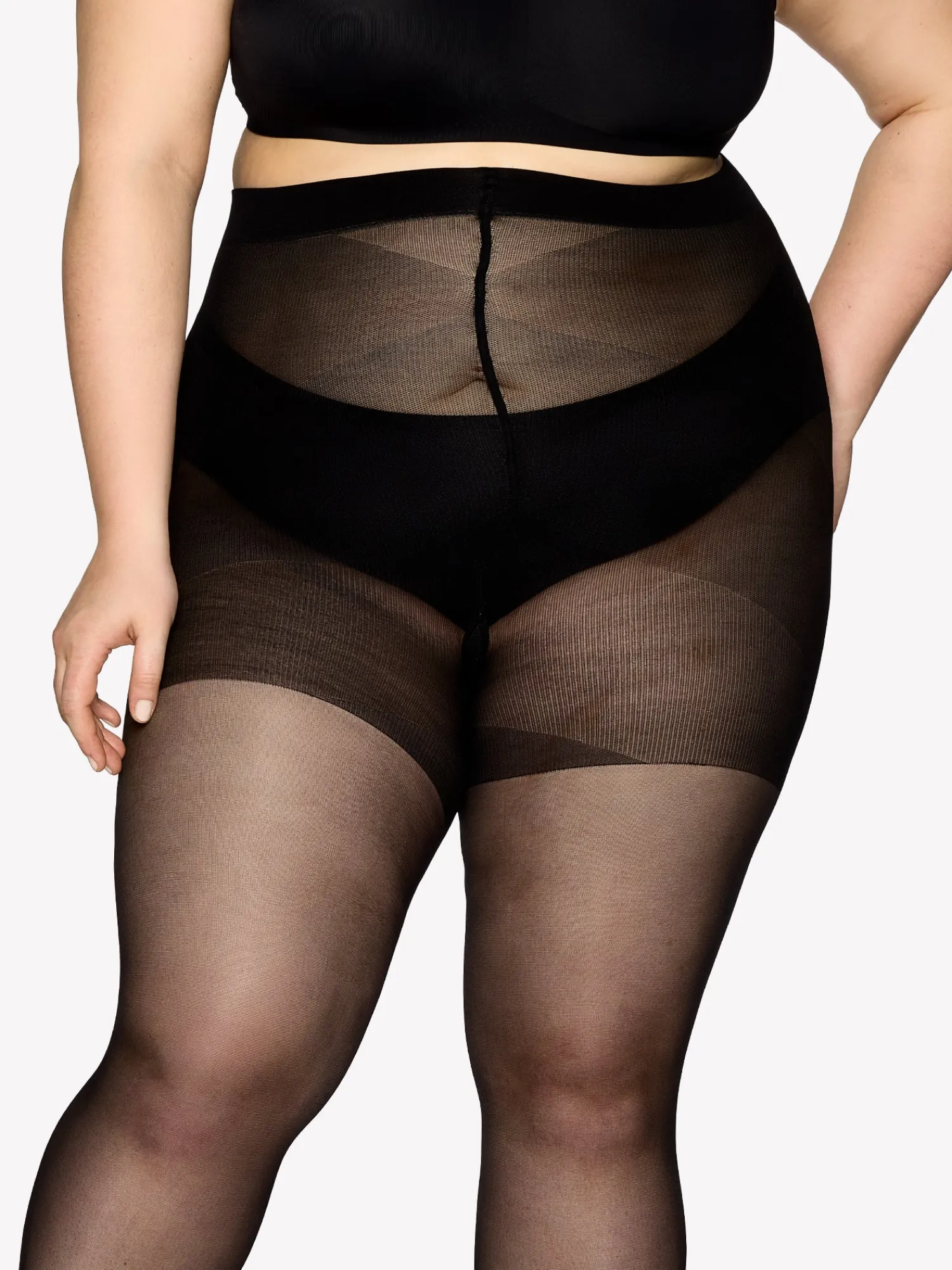 Nanso Katso Curvy-Sukkahousut|Katso Valikoima*CURVY 40 den sukkahousut - musta