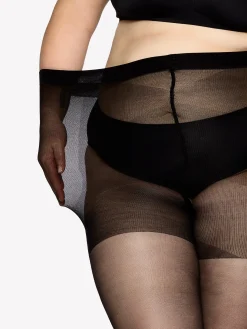 Nanso Katso Curvy-Sukkahousut|Katso Valikoima*CURVY 40 den sukkahousut - musta