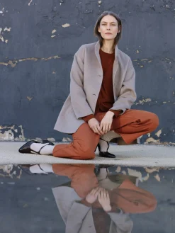 Nanso Takit, Jakut Ja Liivit*ELLA lyhyt villakangastakki -