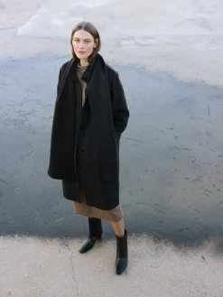 Nanso Takit, Jakut Ja Liivit*ELLE pitkä villakangastakki -