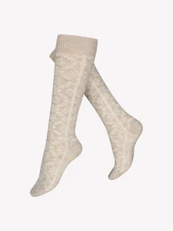 Nanso Katso Valikoima|Katso Sukat*ELVERA WOOL polvisukat - beige