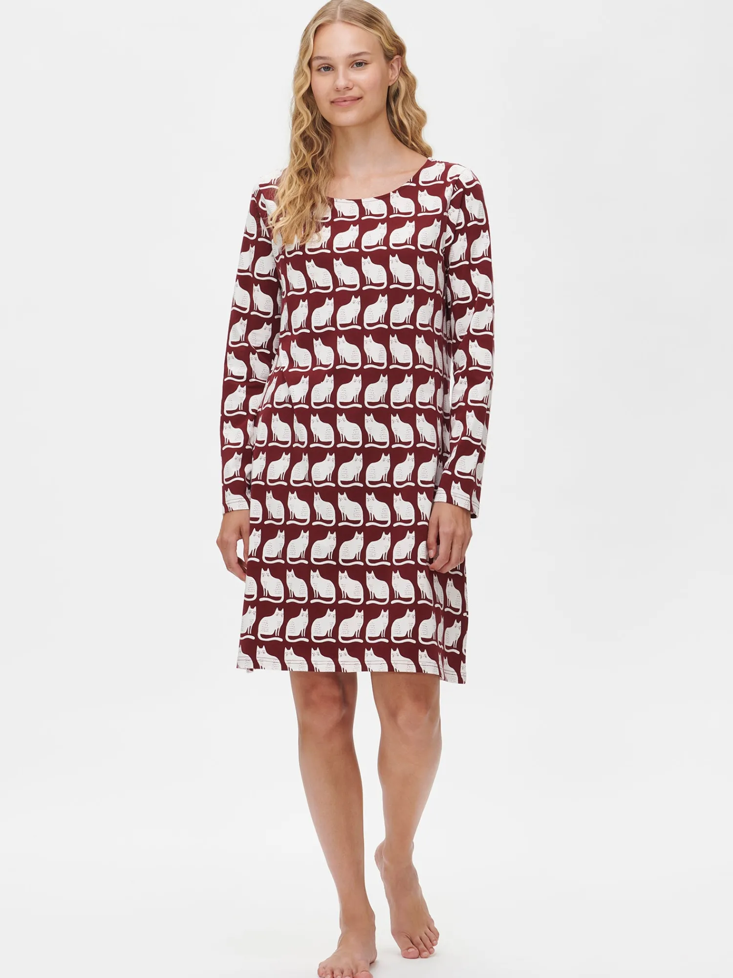 Nanso Yöasut Ja Oloasut*HELVI lyhyt yöpaita -