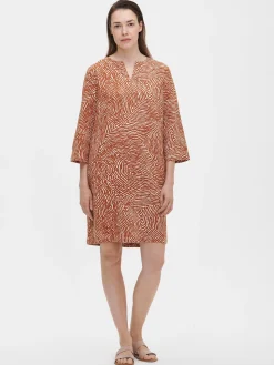 Nanso Pellavavaatteet|Mekot*JÄLKI lyhyt kangasmekko -