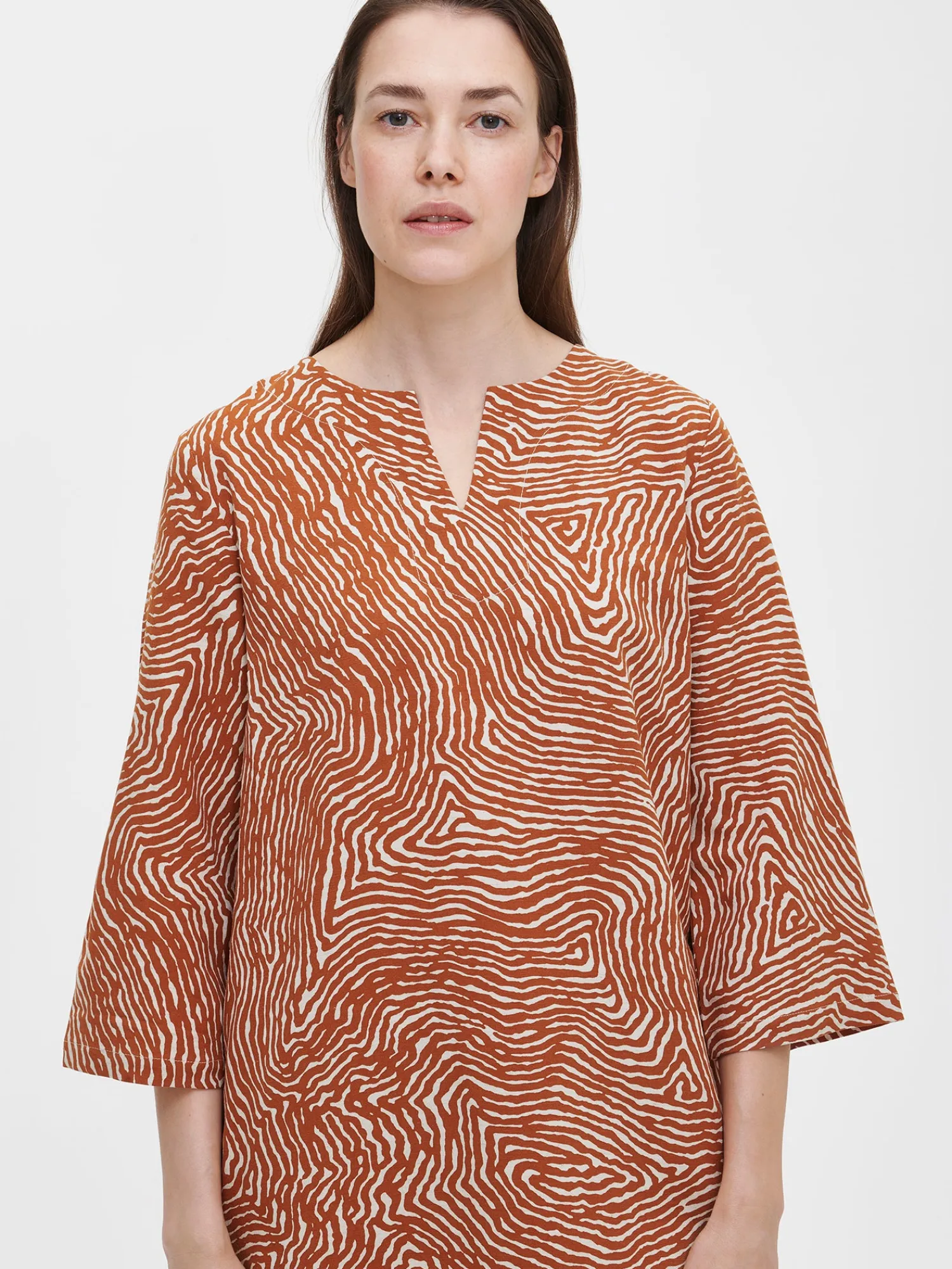 Nanso Pellavavaatteet|Mekot*JÄLKI lyhyt kangasmekko -