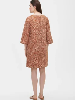 Nanso Pellavavaatteet|Mekot*JÄLKI lyhyt kangasmekko -