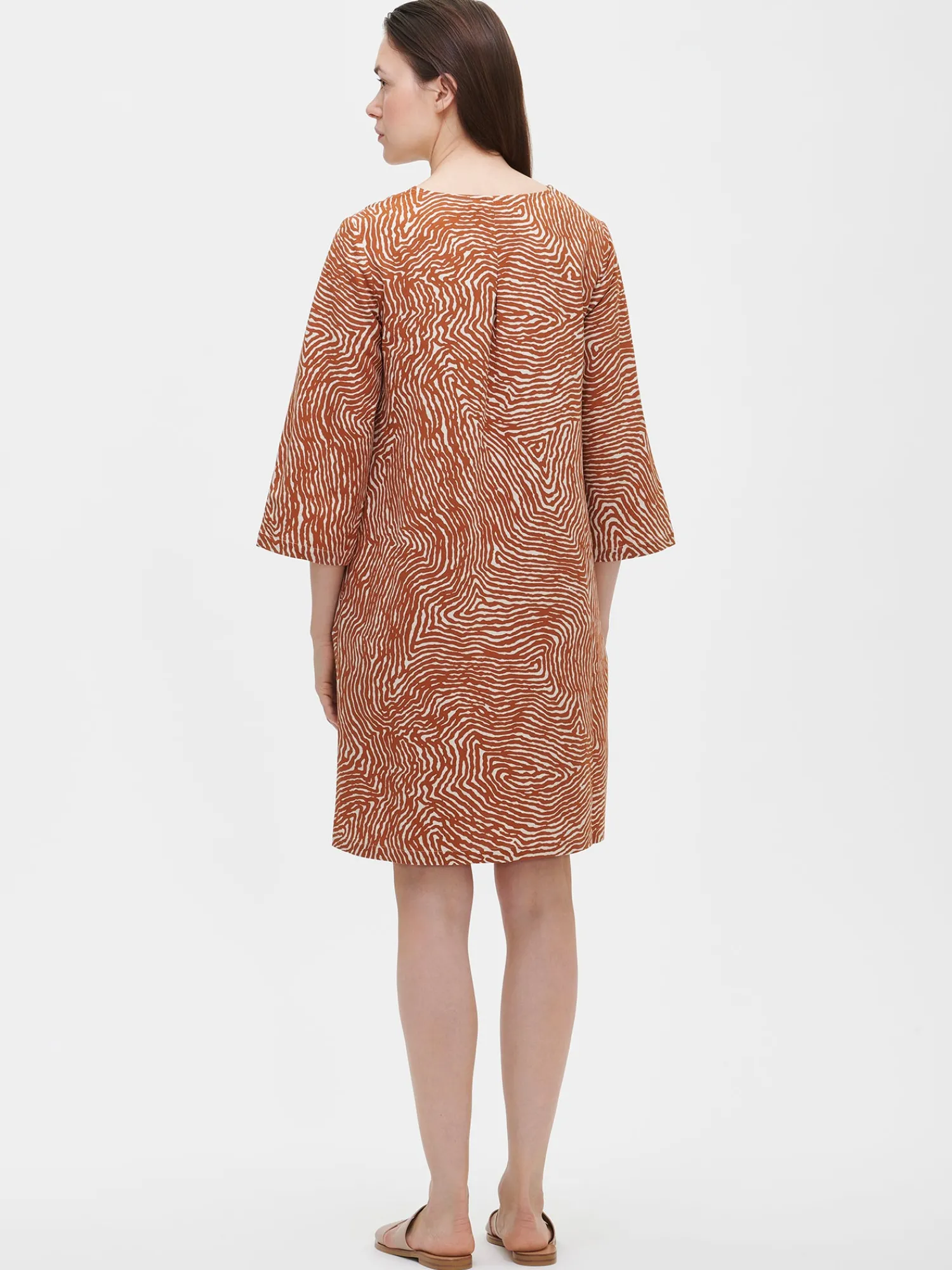 Nanso Pellavavaatteet|Mekot*JÄLKI lyhyt kangasmekko -