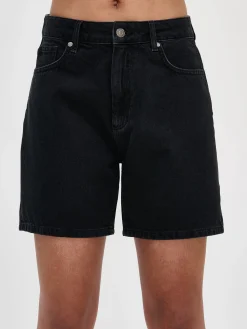 Nanso Housut Ja Farkut*KAMILLA farkkushortsit - tumman