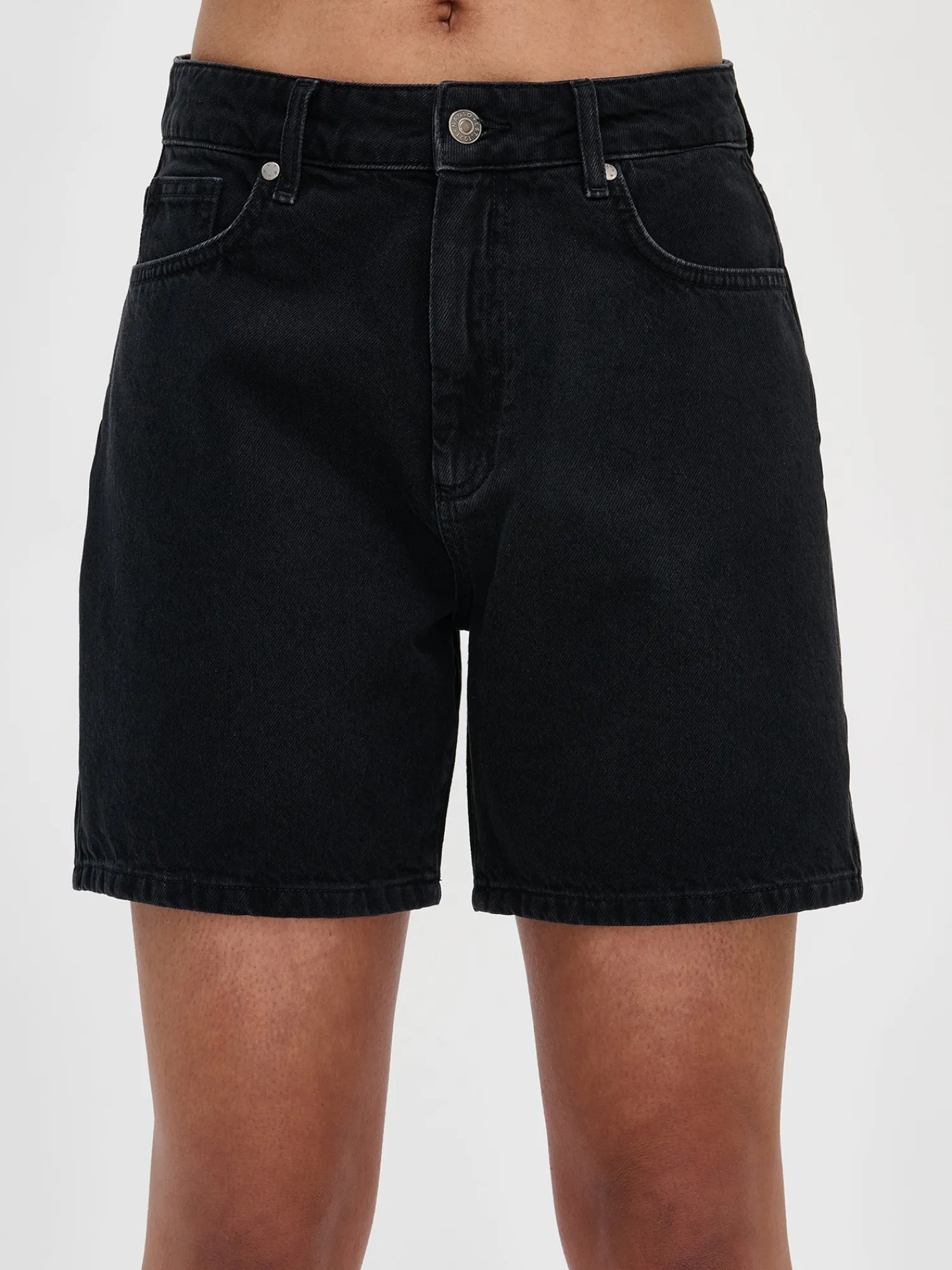 Nanso Housut Ja Farkut*KAMILLA farkkushortsit - tumman