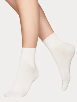 Nanso Katso Valikoima|Katso Sukat*LYOCELL sukat, 2 paria - valkoinen