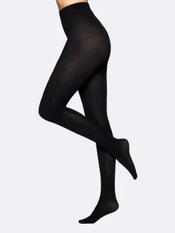 Nanso Katso Valikoima|Katso Sukkahousut*MERINO villasukkahousut - musta