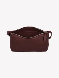 Nanso Asusteet|Laukut*NARU olkalaukku - tumma viininpunainen