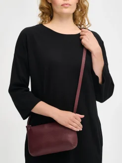 Nanso Asusteet|Laukut*NARU olkalaukku - tumma viininpunainen