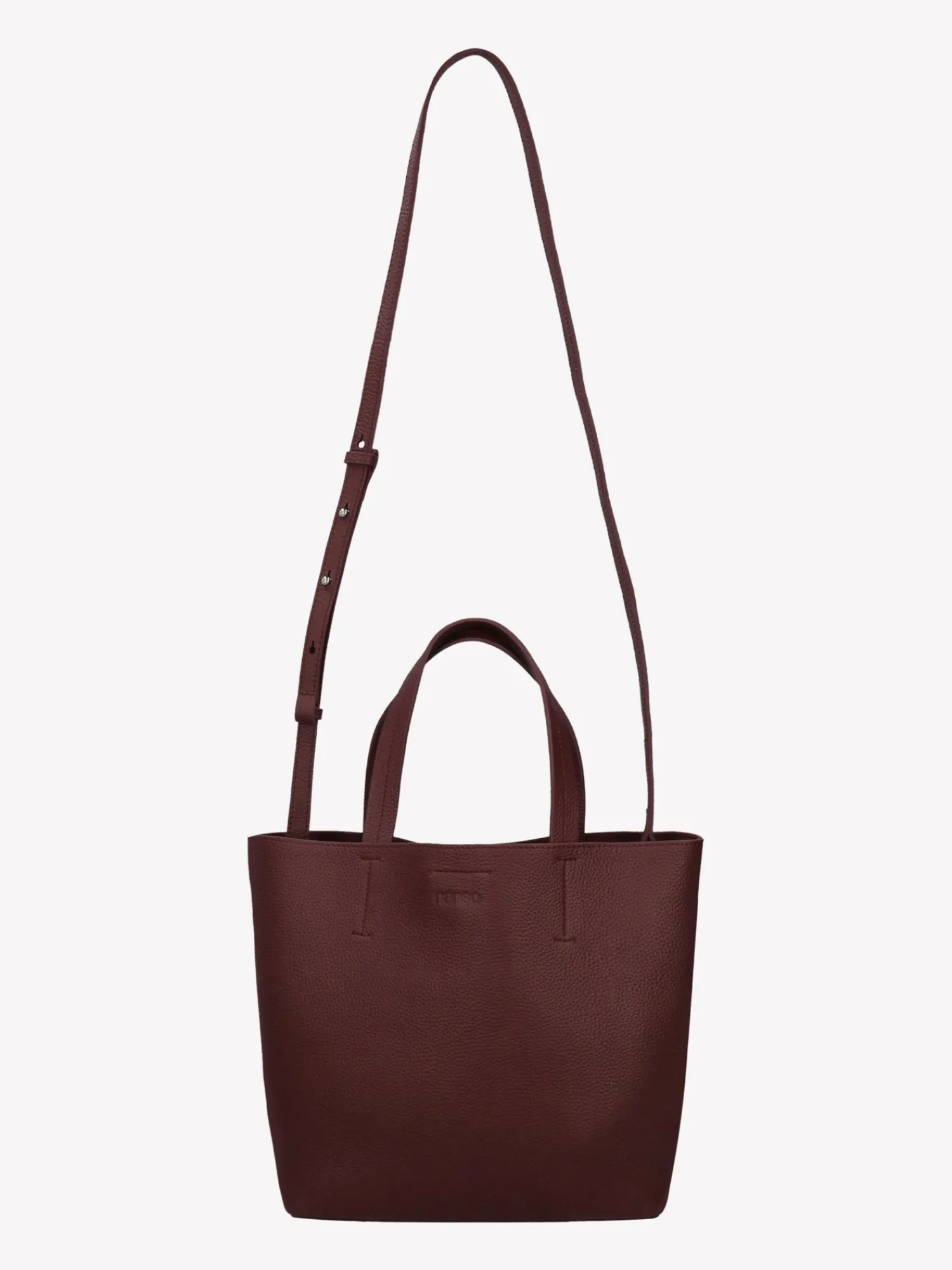 Nanso Laukut|Asusteet*NARU TOTE nahkalaukku - tumma viininpunainen