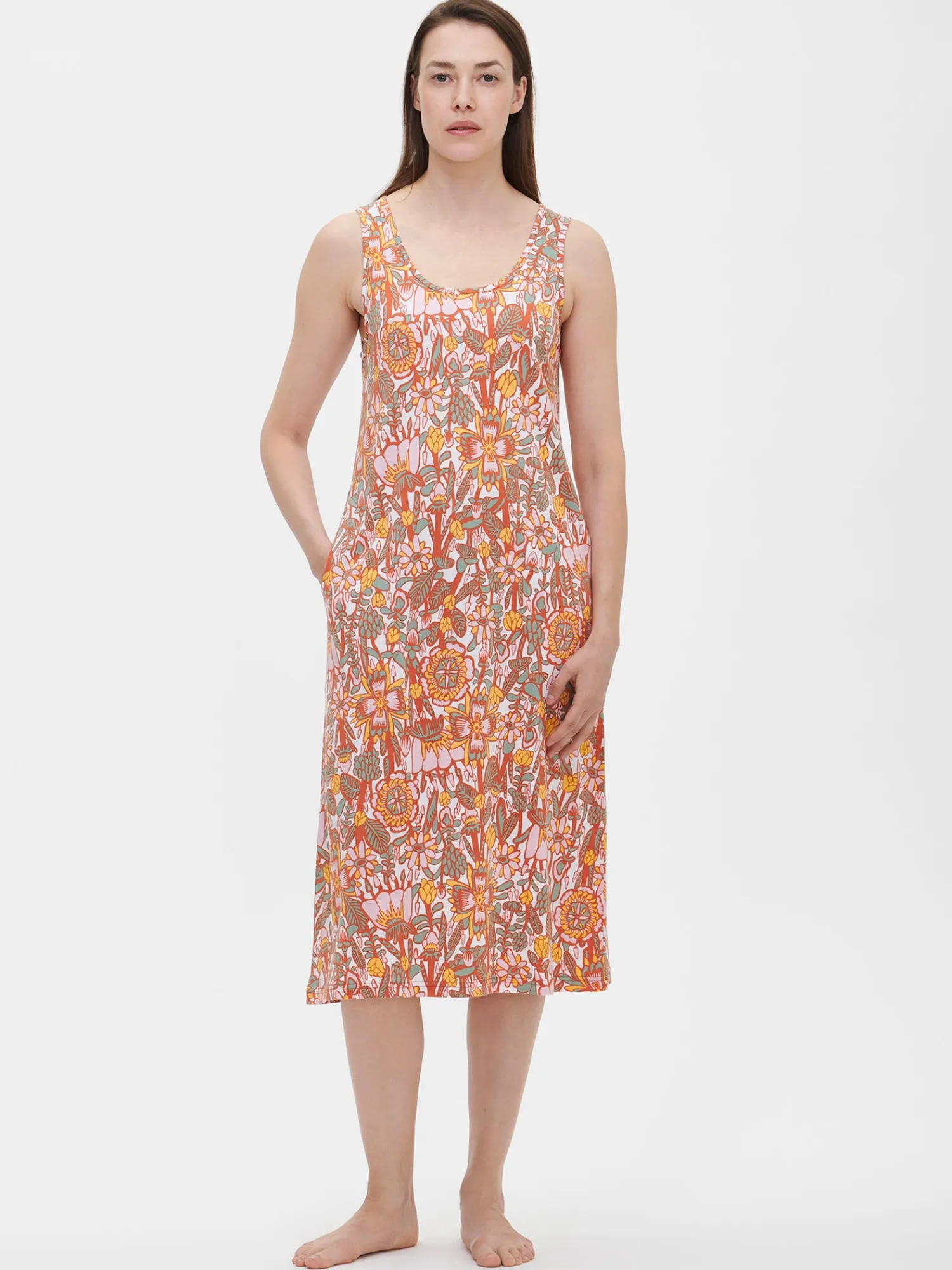 Nanso Yöasut Ja Oloasut*OODI pitkä hihaton yöpaita -