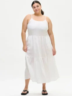 Nanso Pellavavaatteet|Mekot*PELLAVA hihaton mekko -