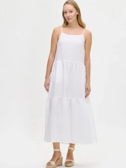 Nanso Pellavavaatteet|Mekot*PELLAVA hihaton mekko -