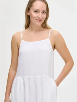 Nanso Pellavavaatteet|Mekot*PELLAVA hihaton mekko -