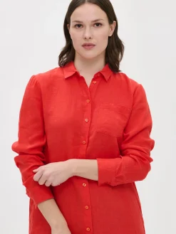 Nanso Pellavavaatteet|Paidat Ja Tunikat*PELLAVA pitkä paitapusero -