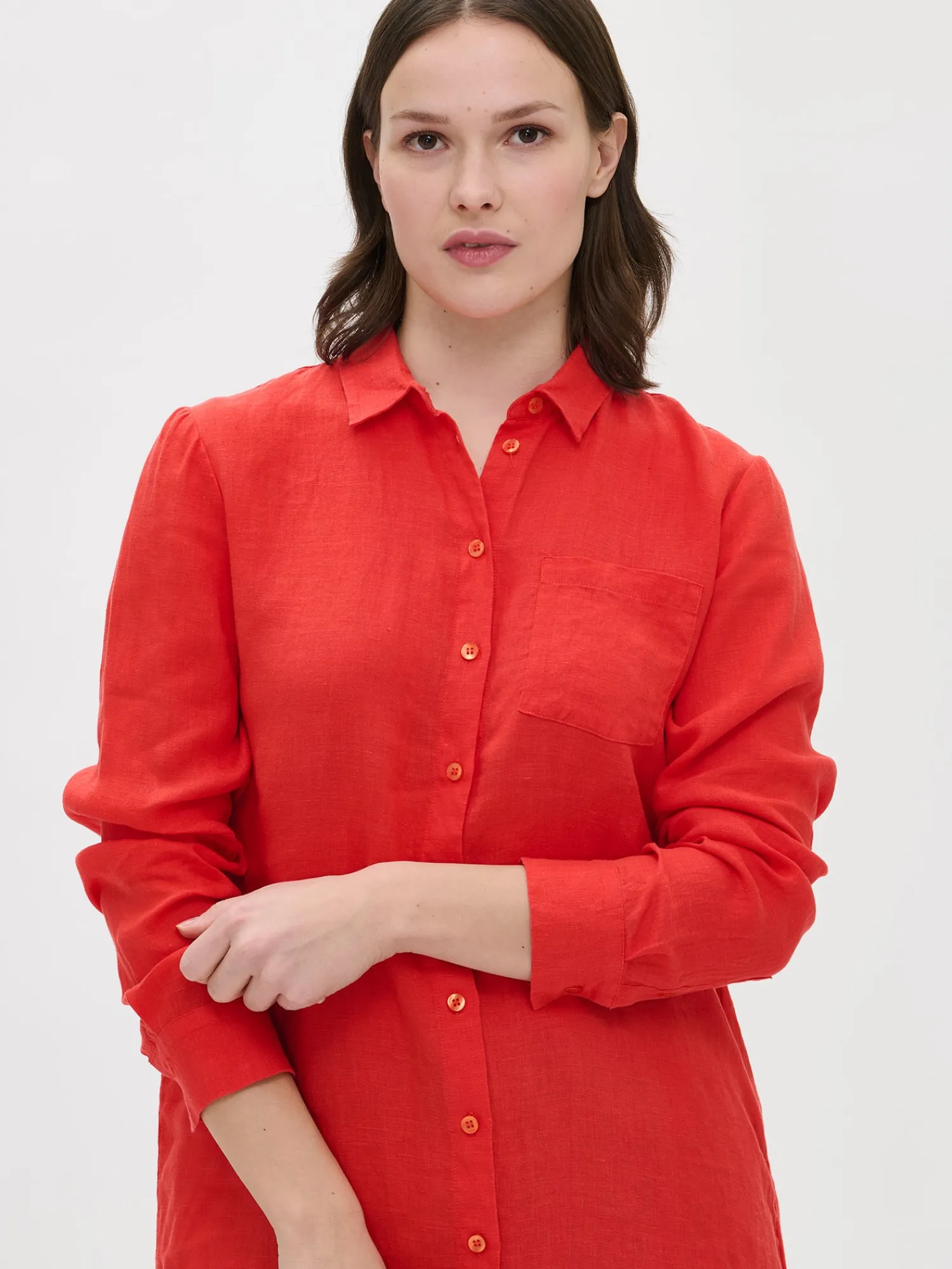 Nanso Pellavavaatteet|Paidat Ja Tunikat*PELLAVA pitkä paitapusero -