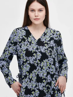 Nanso Mekot*PIHLAJA pitkä kangasmekko -