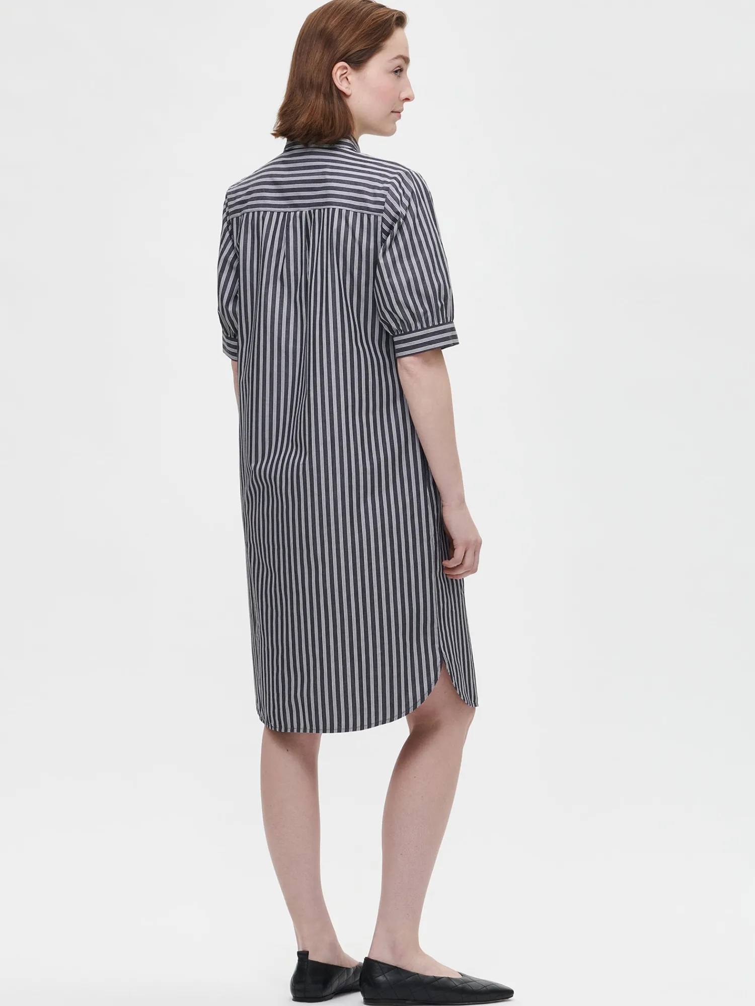 Nanso Mekot*PIIRTO paitamekko - siniharmaa