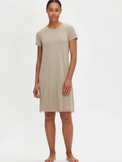 Nanso Yöasut Ja Oloasut*PITSI lyhyt yöpaita -