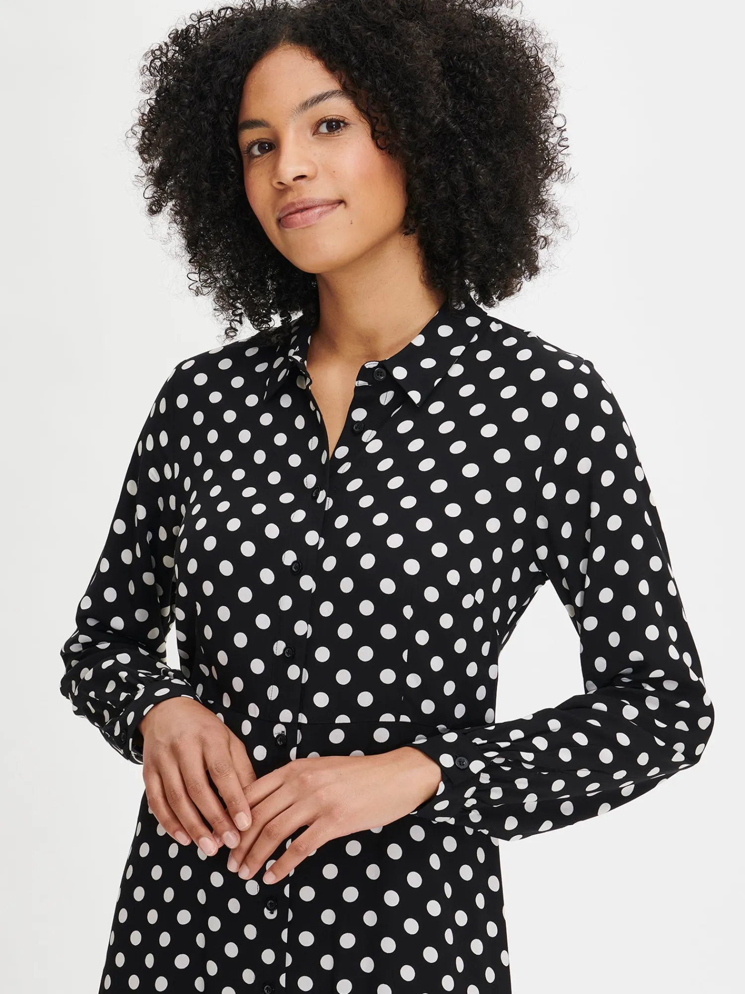 Nanso Mekot*POLKKA pitkä kangasmekko -