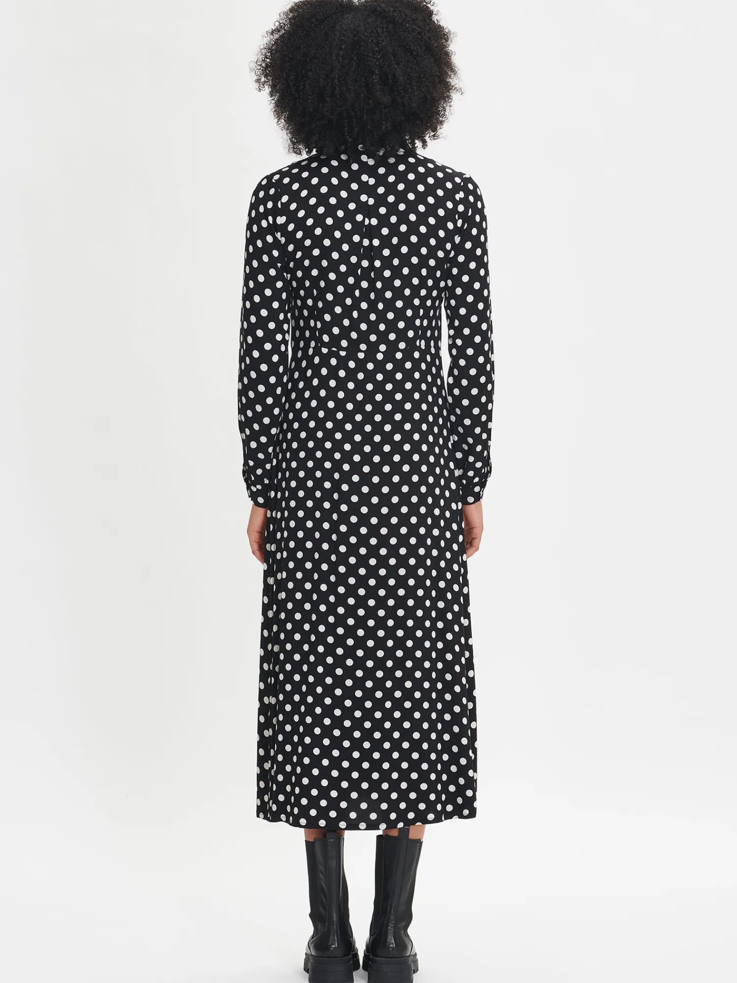 Nanso Mekot*POLKKA pitkä kangasmekko -