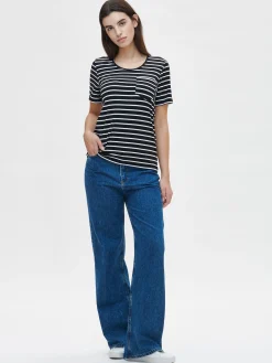 Nanso Basics|Paidat Ja Tunikat*RAITA BASIC t-paita -