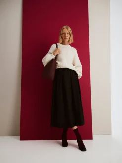 Nanso Hameet*RELIEFI midi hame -