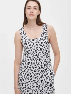 Nanso Yöasut Ja Oloasut*ROOSA hihaton pitkä yöpaita -