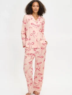 Nanso Yöasut Ja Oloasut*RUSETTI housut - vaaleanpunainen