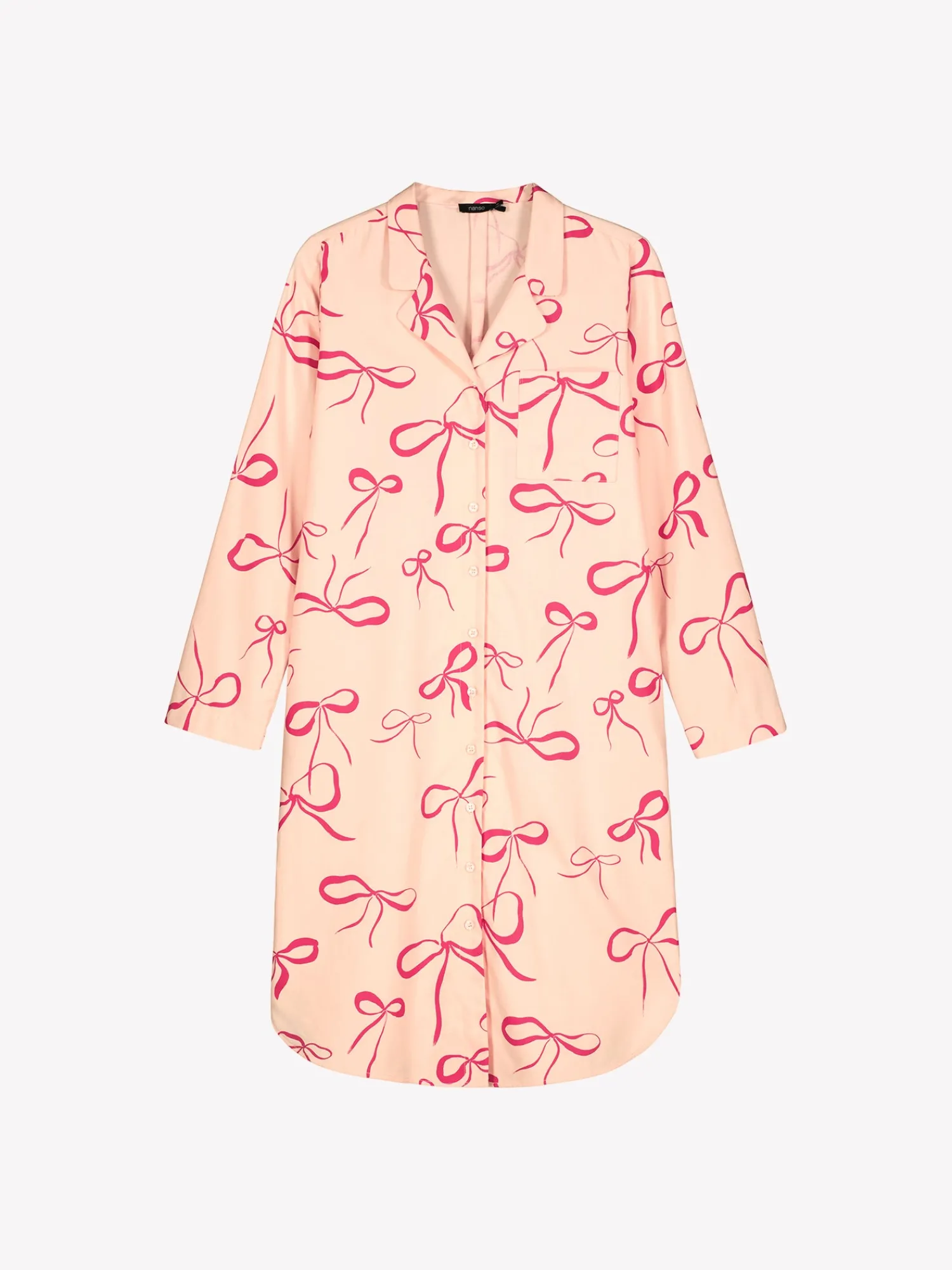 Nanso Yöasut Ja Oloasut*RUSETTI mekko - vaaleanpunainen
