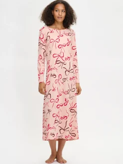 Nanso Yöasut Ja Oloasut*RUSETTI pitkä yöpaita -