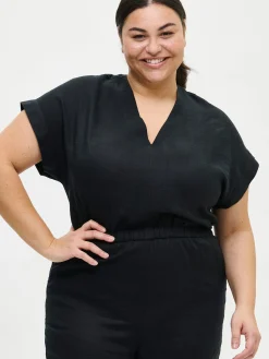 Nanso Pellavavaatteet|Housut Ja Farkut*SAARI pellavahaalari -