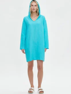 Nanso Pellavavaatteet|Yöasut Ja Oloasut*SARASTUS hupparimekko -