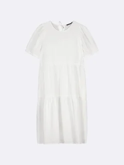 Nanso Pellavavaatteet|Mekot*SARASTUS midi pellavamekko -