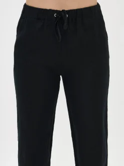 Nanso Pellavavaatteet|Yöasut Ja Oloasut*SARASTUS pellavahousut -