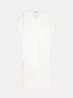 Nanso Pellavavaatteet|Yöasut Ja Oloasut*SARASTUS pellavakaftaani -