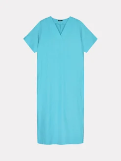 Nanso Pellavavaatteet|Yöasut Ja Oloasut*SARASTUS pellavakaftaani -