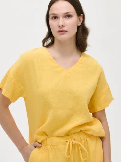 Nanso Pellavavaatteet|Yöasut Ja Oloasut*SARASTUS pellavapusero -