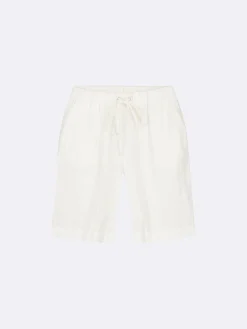 Nanso Pellavavaatteet|Yöasut Ja Oloasut*SARASTUS pellavashortsit -