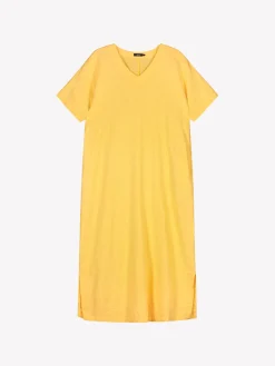 Nanso Pellavavaatteet|Yöasut Ja Oloasut*SARASTUS pitkä pellavakaftaani -