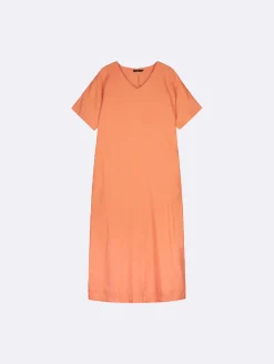 Nanso Pellavavaatteet|Yöasut Ja Oloasut*SARASTUS pitkä pellavakaftaani -