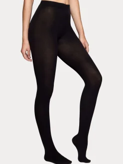 Nanso Katso Valikoima|Katso Sukkahousut*SILKY COTTON sukkahousut - musta