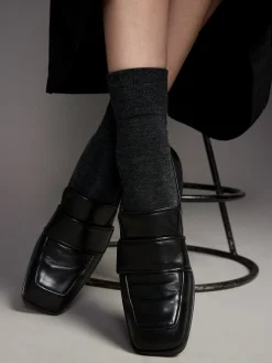 Nanso Katso Valikoima|Katso Sukat*TERRY SOLE COMFORT merinovillasukat - tummanharmaa