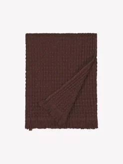 Nanso Pyyhkeet Ja Kosmetiikkalaukut*VOHVELI kylpypyyhe - tumman